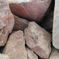 Яшма красная  (фр. 70-100 мм) фото Камень Клуб  купить в Уфе